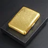 Unique Metal Mirror Cigarette Case Gold Retro Portable Pocket Cigaret Pack Cigarette Boxes Man Smoker Gift 6