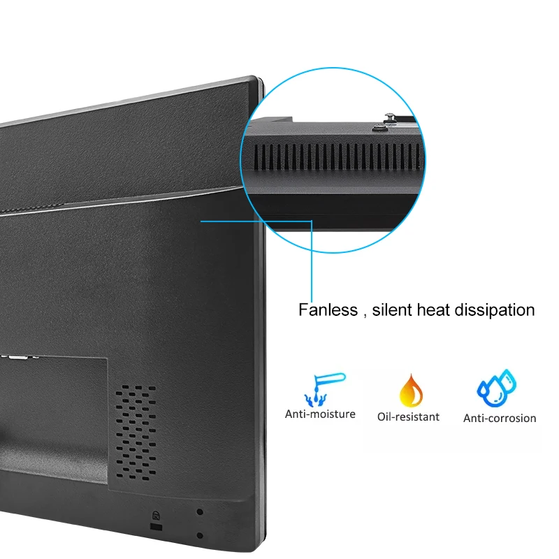 19 인치 산업용 LCD 스크린 디스플레이 HD VGA 케이블 플라스틱 케이스 산업용 모니터 사용자 정의