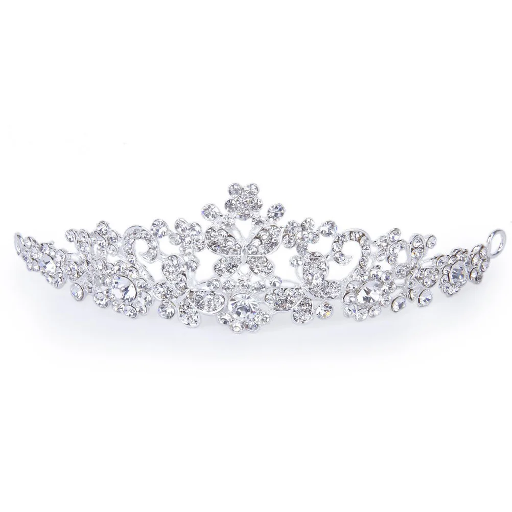 

Wedding Decor Bridal Crown Tiara Headband Crystal Rhinestone Decorate Rhinestones Bride