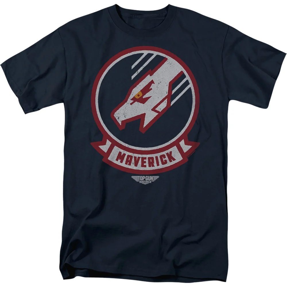 Maverick Patch Logo Top Gun: Maglietta Maverick
