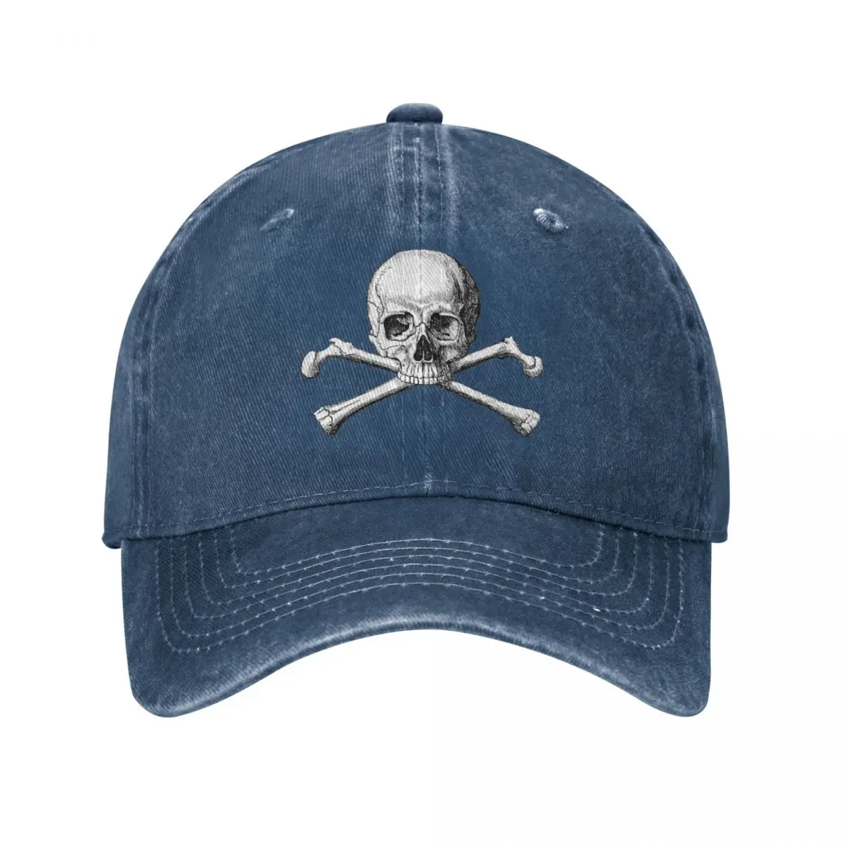 

Skull and Crossbones Baseball Cap Golf Wear Luxury Man Hat Boy Child Hat Women'S