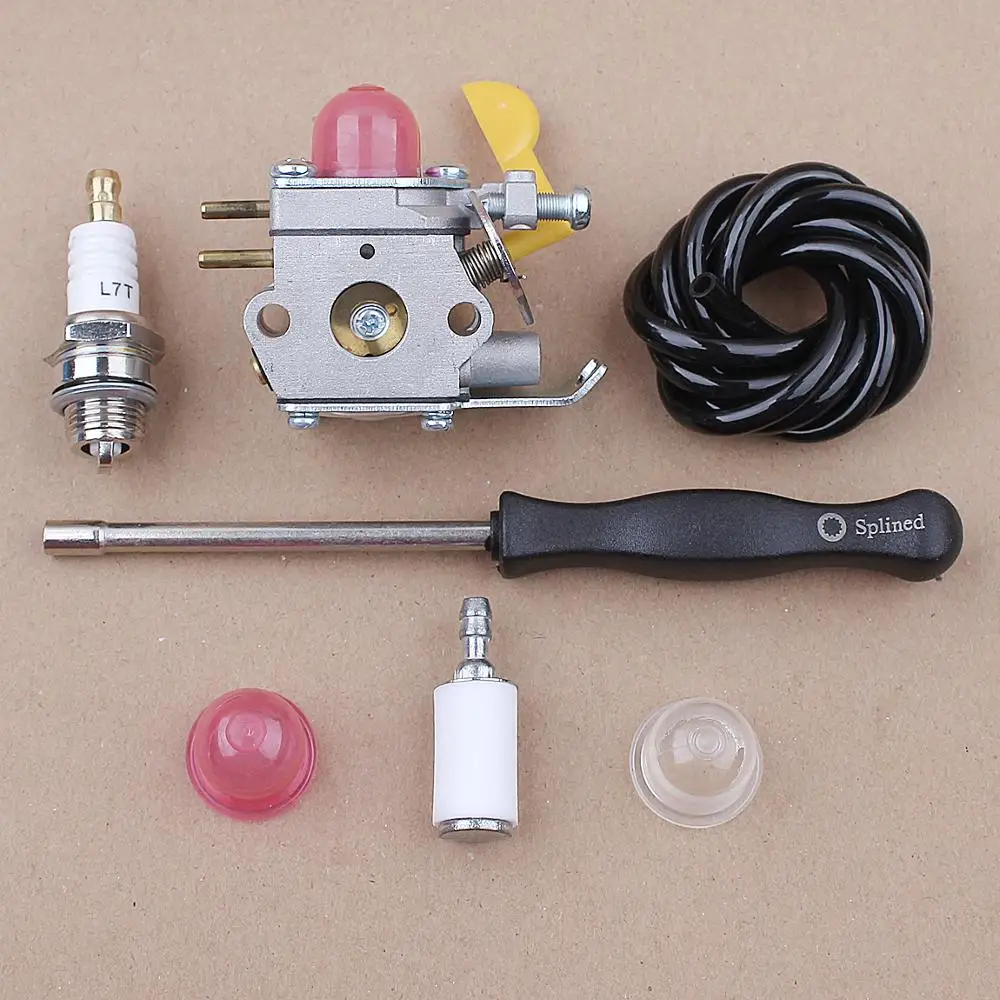 Carburetor Kit For Zama C1U-W18 FL20C SST25 Poulan Craftsman Trimmer Weedeater Replace 530071752 530071822 545081808 2