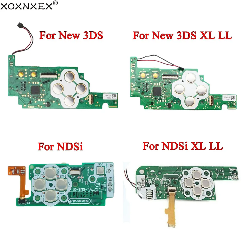 1 Pz Per Ndsi Ndsi Xl Ll Originale Abxy Key Board Power Switch Board Sostituzione Per Il Nuovo 3Ds 3Ds Xl Ll Accessori Per Console Di Gioco