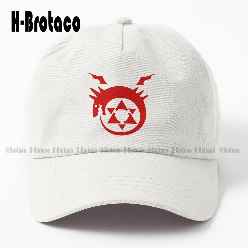 

Full Metal Alchemist Homunculus Dad Hat Summer Hats For Women Personalized Custom Unisex Adult Teen Youth Summer Baseball Cap