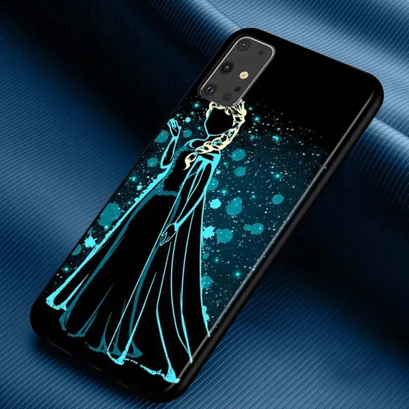 Elsa Ariel Princess For Samsung Galaxy S22 S21 FE Ultra Pro A03S A13 A53 A33 A03 M32 M22 M12 M52 A22 4G M21 Soft Phone Case samsung silicone cover Cases For Samsung