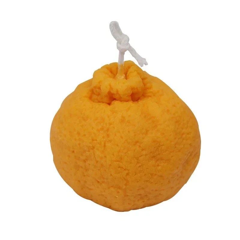 3D Orange Silicone Mold DIY Fruit Ugly Orange Candle Molds Baking Fondant Dessert Mousse Ice Cube Ice Mould For Handmade