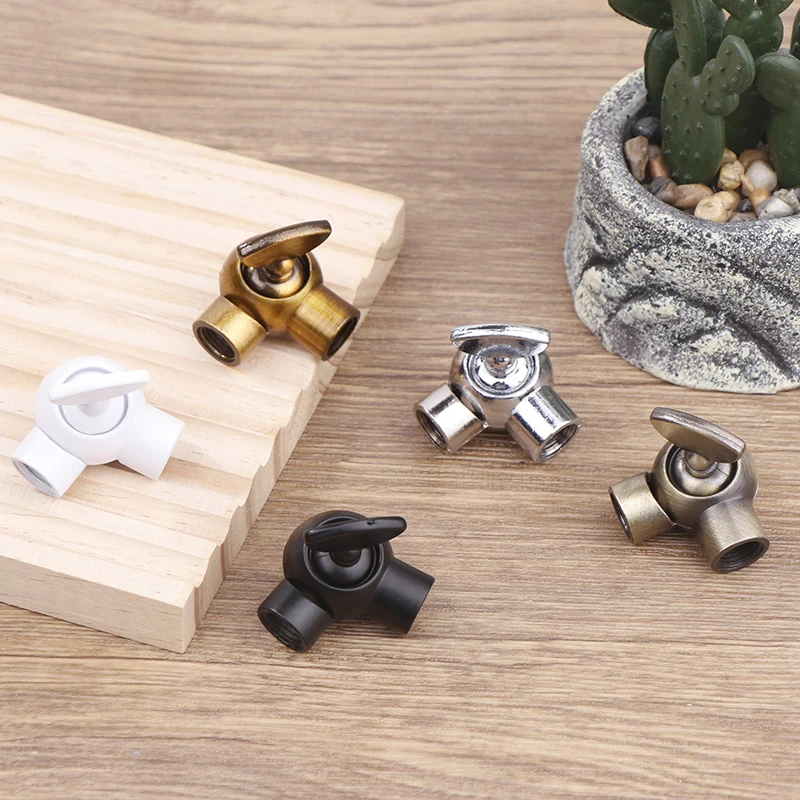 M10 Metal Corner Lighting Accessories Iron Nook Thread Connector For Wall Lamp DIY Adjust Direction Beside Light Arm 1Pc