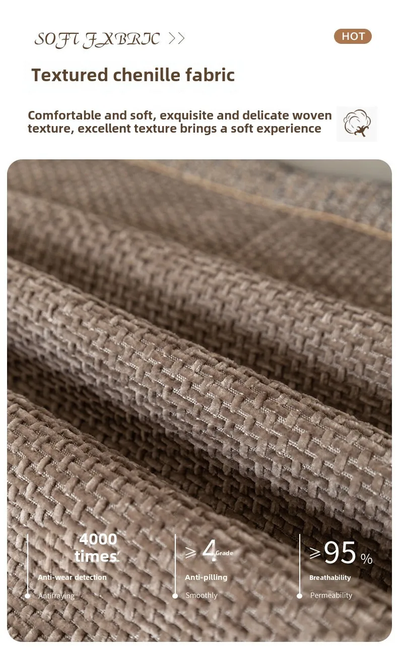 Chenille Sofa Cover for Living Room Luxury Sofa Pad Anti-slip Corener Couch Towel Mat Furniture Protector Divani Per Soggiorno