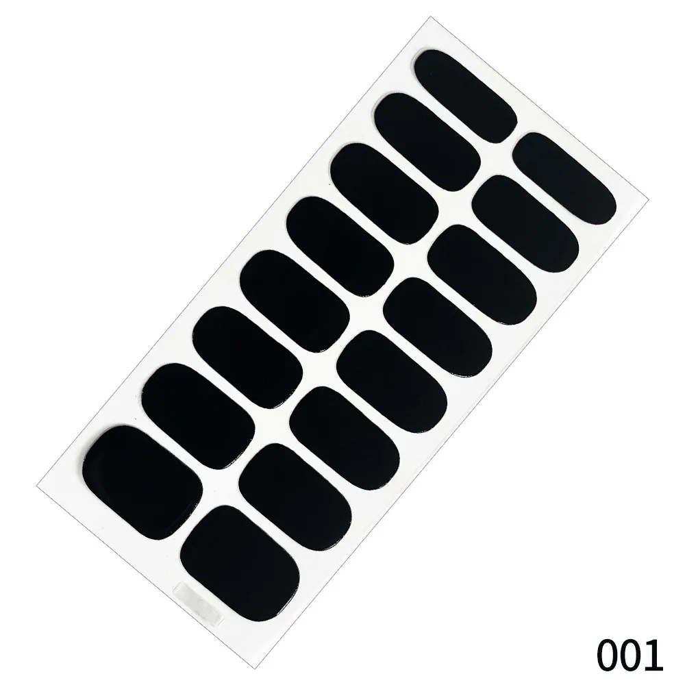 Long-Lasting Semi Cured Gel Diy-Friendly Semi-Cured Easy-Apply Nail Art Non-Toxic Gel Nail Wraps For Everyday Wear 4
