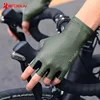 BOODUN 5 Colors Men Women Cycling Gloves Breathable Anti-shock Summer Sport Half Finger Road Bike Gloves Bicycle Racing Gloves 1