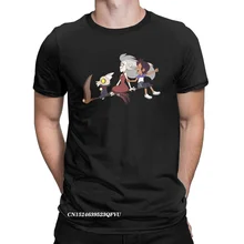 T shirt homme "The hibou House", en coton pur, décontracté, Manga, Harajuku, grande taille