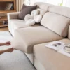 Thicken Stripe Jacquard Stretch Removable Sofa Seat Cushion Cover Washable for Living Room Kids Pets Furniture Protector 5