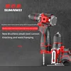 Brushless Electric Drill Tapping Cordless Impact Drill Metal Ratchet Chuck Electric Hand Drill Household Electric Screwdriver 1