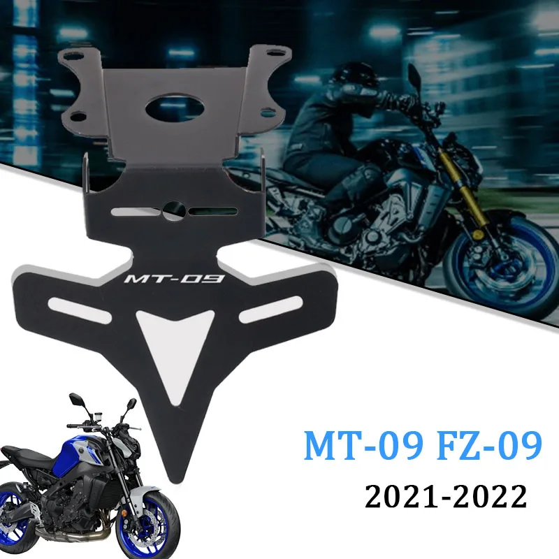 

For YAMAHA MT-09 MT09 FZ-09 FZ09 FZ MT 09 2021 2022 Motorcycle LED Tail Tidy Fender Eliminator Registration License Plate Holder