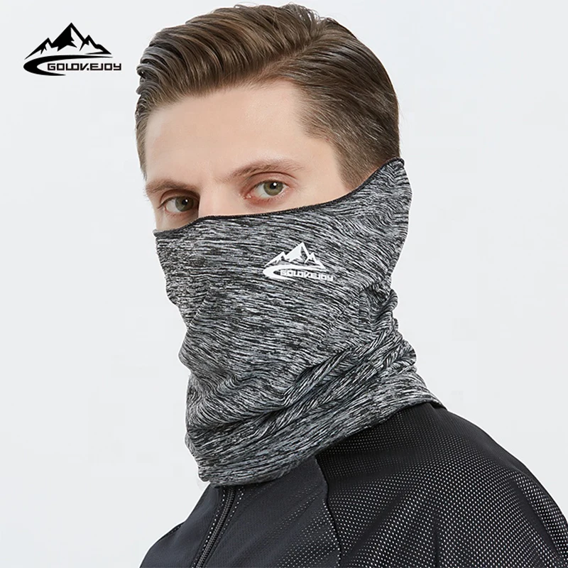 

Winter Sports Bandana Thermal Fleece Neck Buff Men Windproof Face Mask with Filter Cycling Ear Warmer Half Face Balaclava Riding