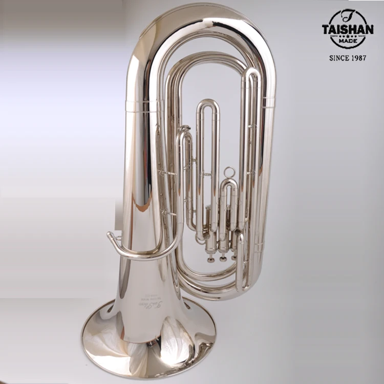 Nickel Plated Bb Tone Tuba