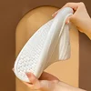 Couple Slippers Indoor Stripe Fluff Memory Foam Fluffy Eva Anti-skid Soft Heel Non Slip Plush Slippers Women's Winter Houseshoes 5