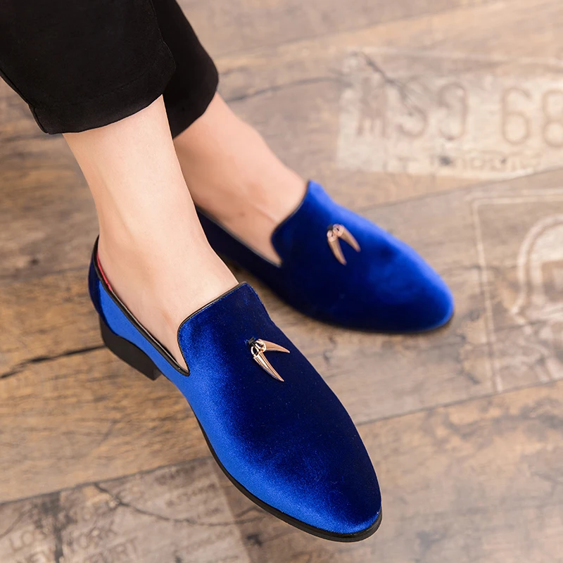 Luxry Men Loafers Shoes Slip On 