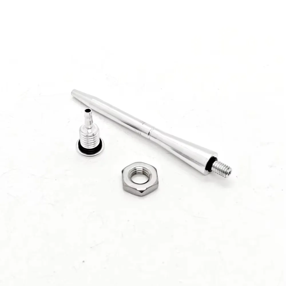 Tube Pitot Aluminium 95mm avec connecteurs, adapté aux systèmes de vol APM PX4.