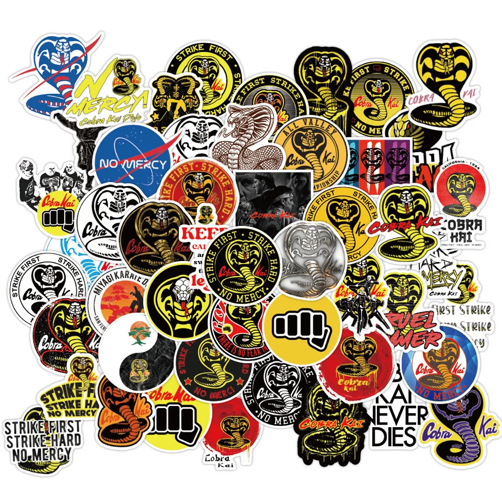 50PCS Pirates Movie Graffiti Stickers DIY Laptop Phone Guitar Helmet Bike  Car Sticker Decals Toy