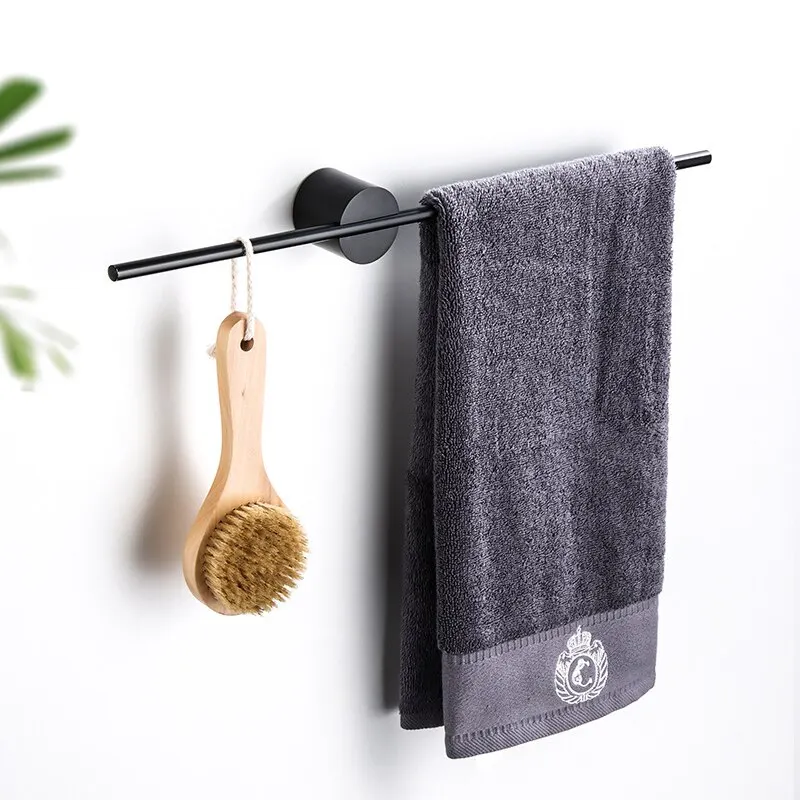 50cm-Long-Removable-Towel-Rack-Brushed-Adjustable-Single-Rod-Bath-Towel-Rack-Aluminum-Bathroom ...