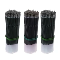 100pc Retractable Pens Refills Blue/Red/Black 107mm Length for School Office 1