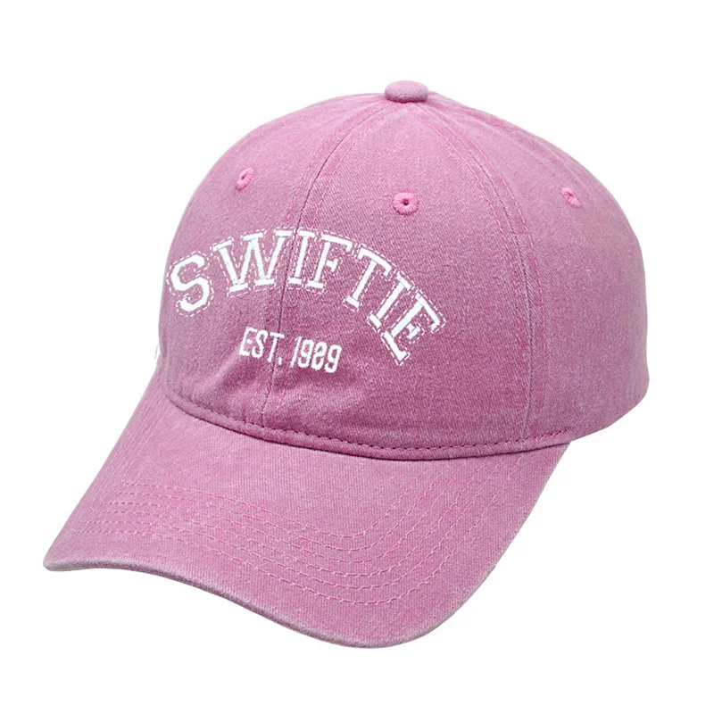New Taylors The Swifts Baseball Caps 1989 Embroidery Hats Retro Cotton Duck Tongue Hat Outdoors Unisex for Fans Birthday Gifts 2