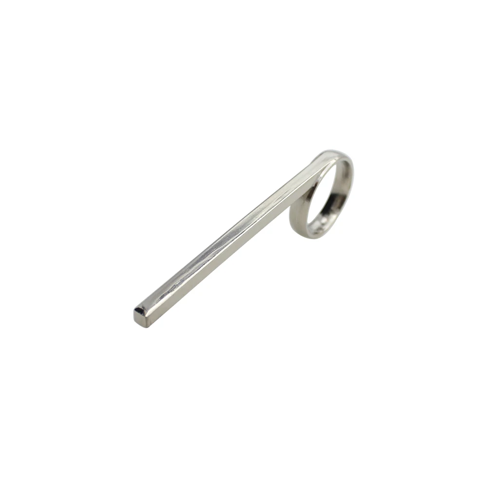 Description Picture 6 of item95mm Nickel-Plated Metal Trumpet Third Valve Sliding Finger Pull Ring Used For Trumpet Cornet Replacement Accessories Parts