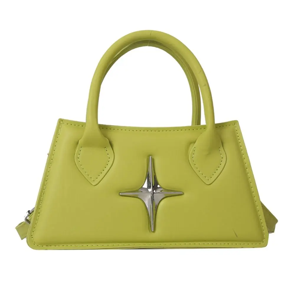 Borsa a tracolla quadrangolare con design a stella in pelle PU a tracolla piccola a tracolla per donna e ragazza_voghion.com