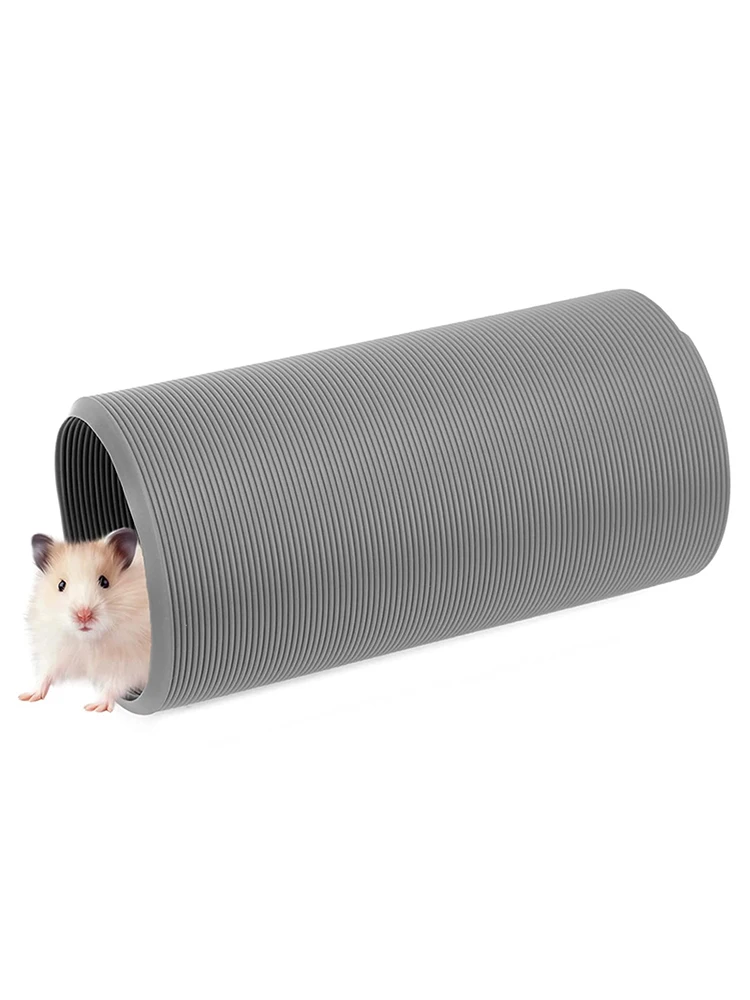 Hamster cage tunnel,small pet tunnel Hamster Game Pipeline Small Pet Fun Tunnel Telescopic Pipeline Guinea Pig Hedgehog Dragon Cat Mouse Toy Stretch Tube