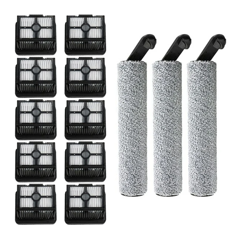 

1 Set Wet Dry Vacuum Cleaner Roller Hepa Filter Accessories For Dreame H12 Pro/H12 Plus/H12 Core