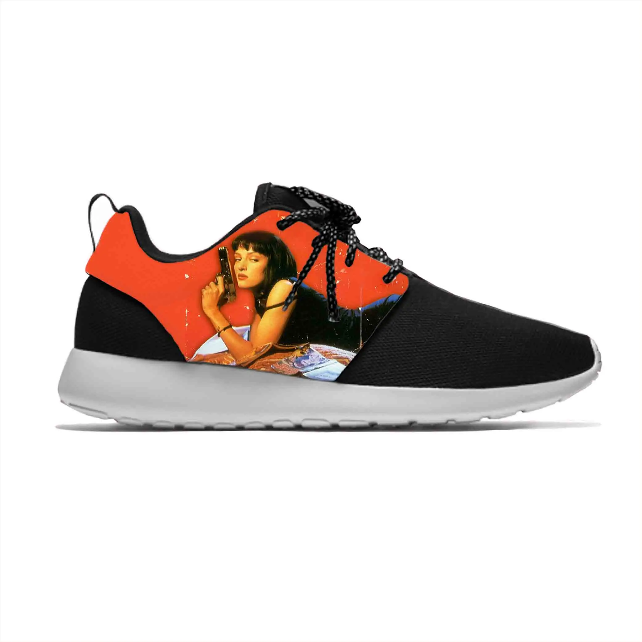 

Anime Cartoon Movie Mia Wallace Pulp Fiction Summer Running Shoes Casual Breathable Sports Shoes Lightweight Men Women Sneakers