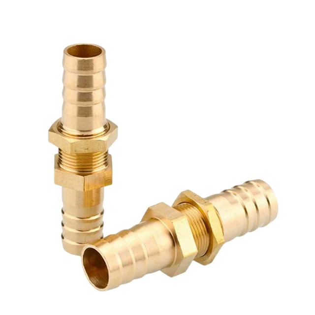Uxcell Brass Y-Shaped 3-Way Barb Fitting - 16mm (5/8") ID Barb Tee For Air, Water, Fuel Hose, 2pcs - View #2