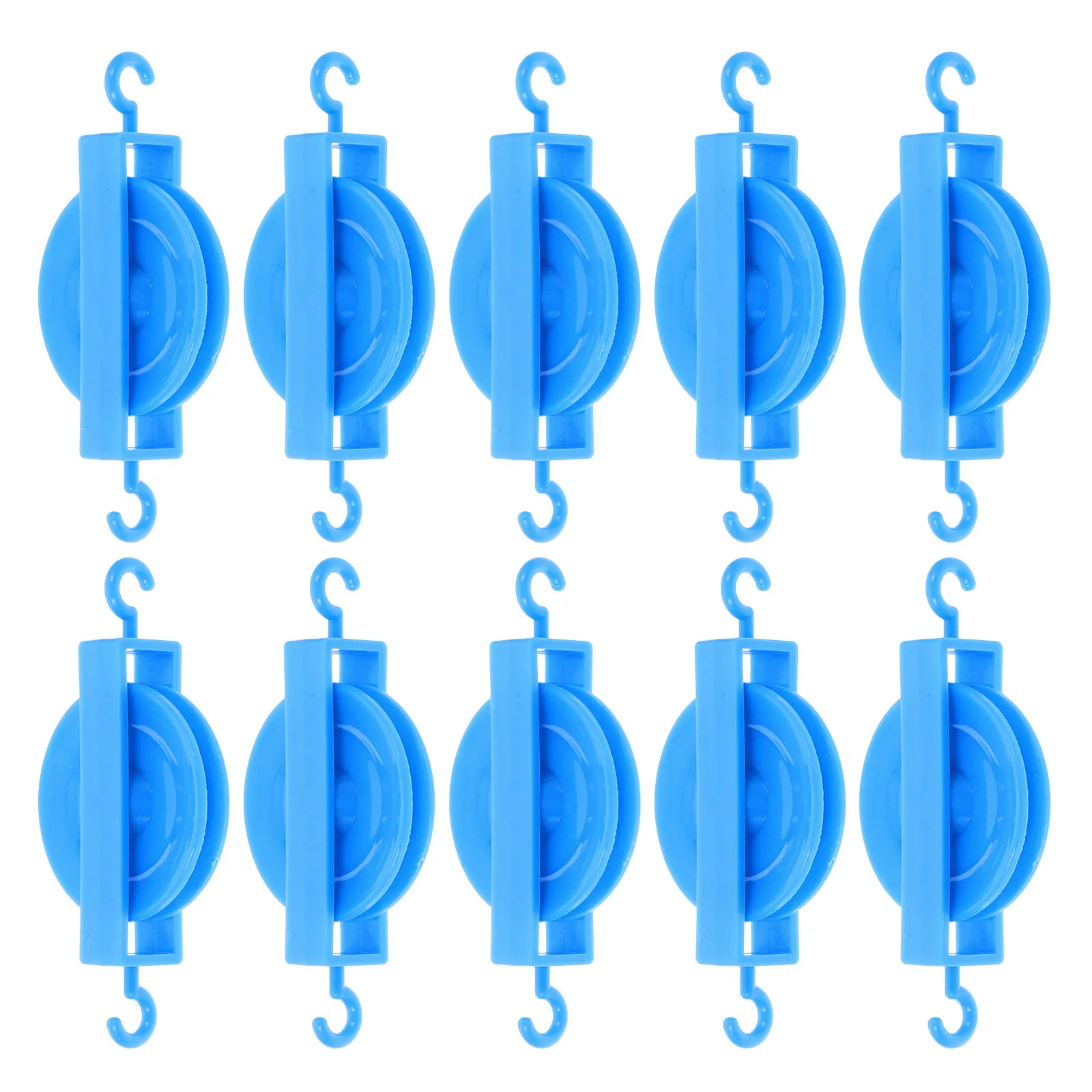 10Pcs 플라스틱 단일 풀리 물리학 교육 장비 역학 실험 키트 학생들을 위한 학교 과학 풀리 시스템