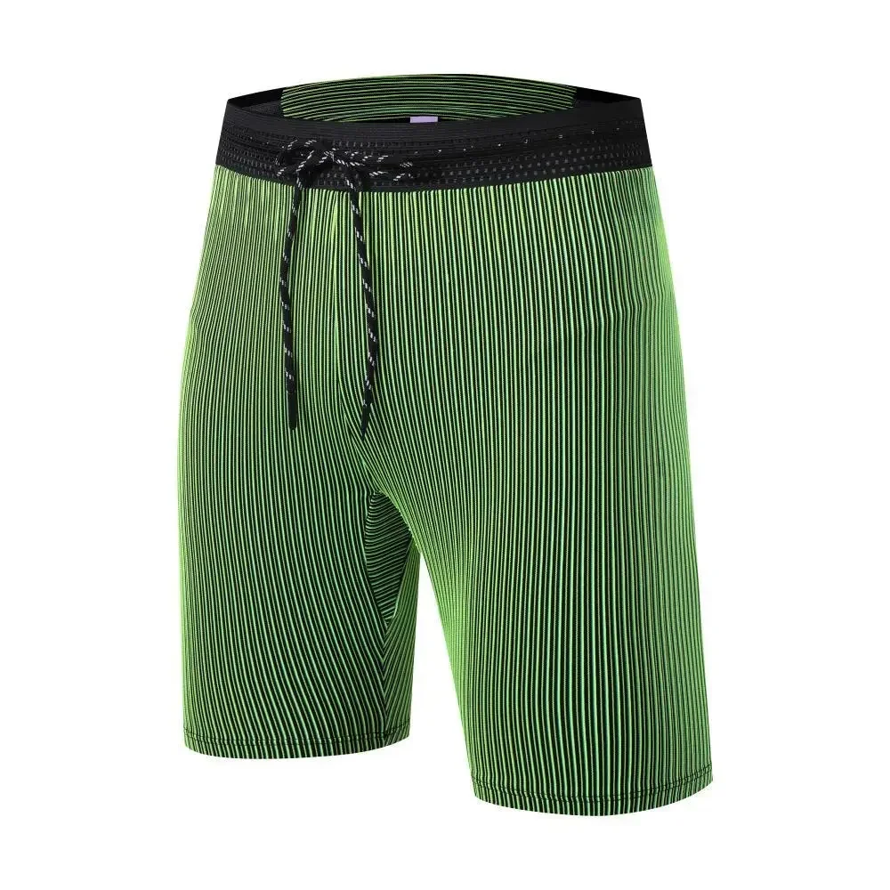 מכניות ריצה לגברים דחיסה אימון כושר חמישה רבעים אורך צמוד מהיר יבש מכניות ספורט