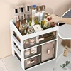 39CM Height Makeup Organizer Large Cosmetic Box Vanity Organizer Jewelry Container Make Up Case Brush Holder Lipstick Skincare 3