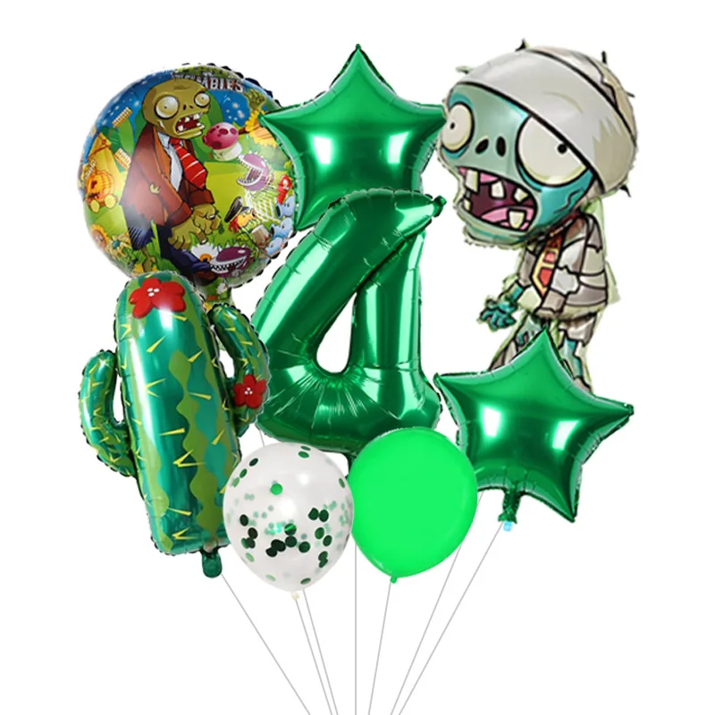 Plants vs Zombies Party Balloon Kit with Exquisite Printing