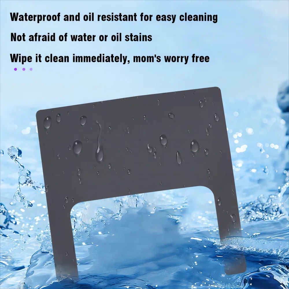 Children's flat silicone placemats oil and stain resistant household insulated washable toddler table mats dinner plate mats