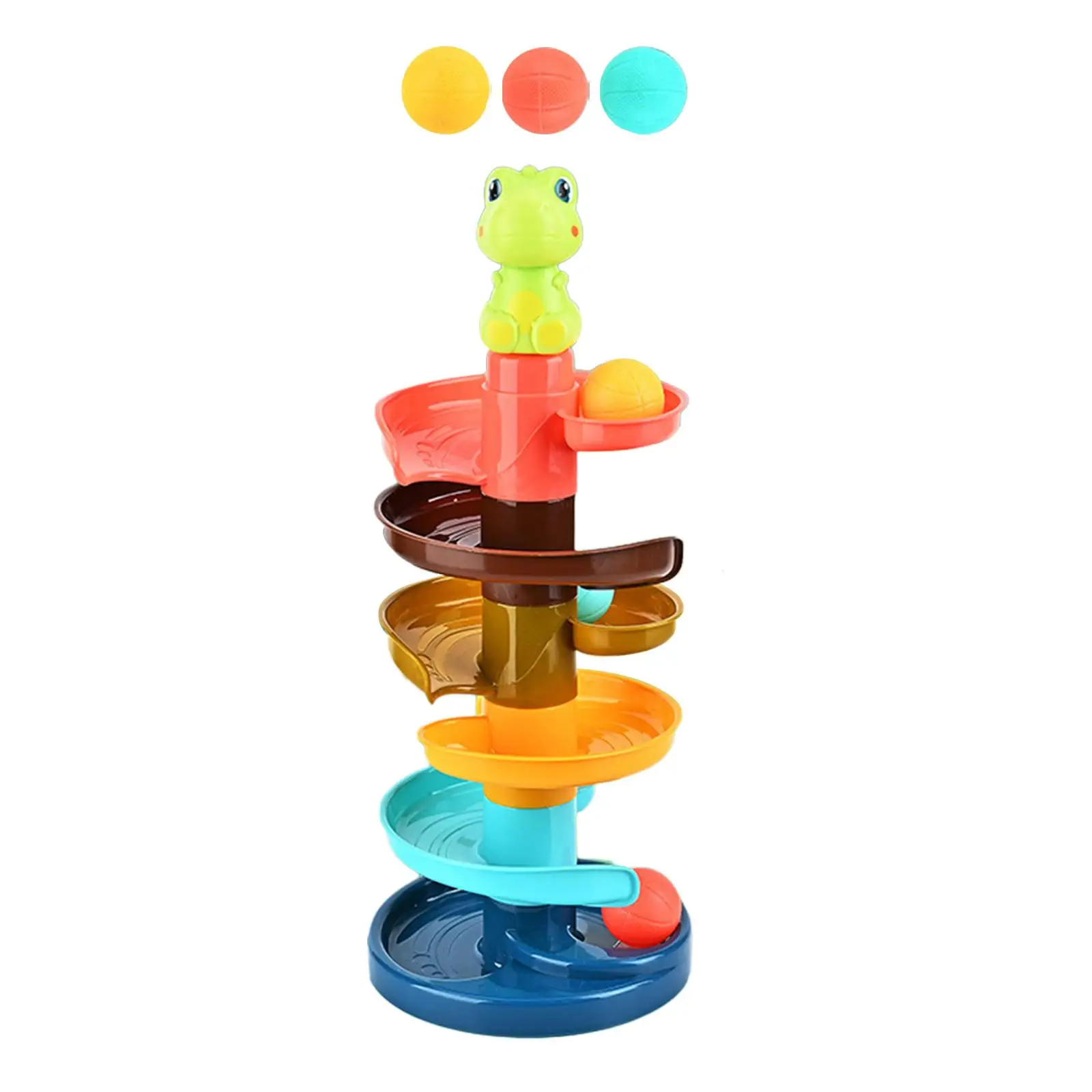 

Ball Drop Toy Ages 2, 3, 4 Years Old Sensory Stack Drop and Go Ball Ramp Toy