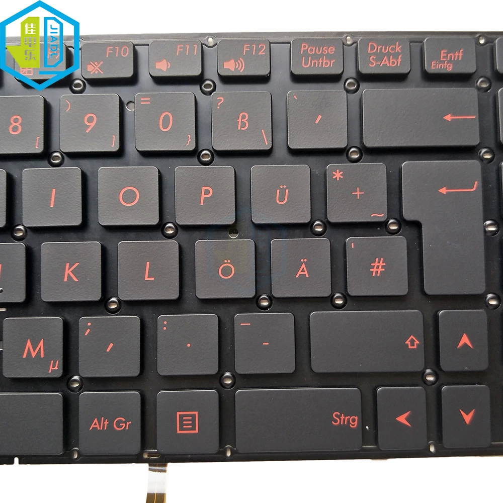 Teclado Retroiluminado para Asus Rog Gl502 Gl502vml Gl502vt Gl502vs-ds71 Gl502vm-ds74 Fx502ve Francês Alemanha Francês Laptop - Imagem 5
