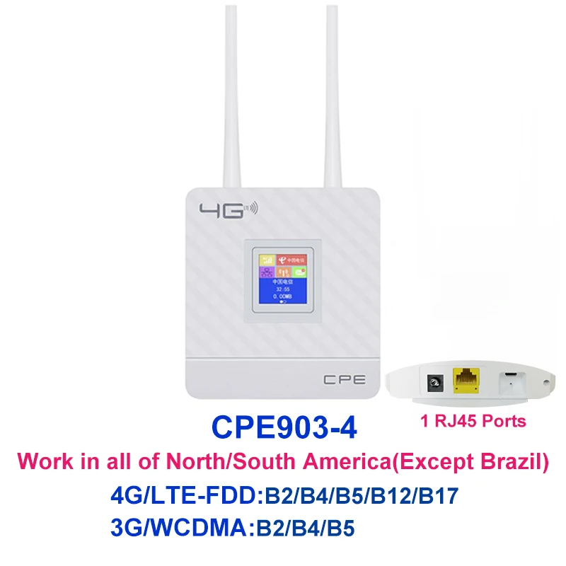 best wifi amplifier TIANJIE 3G/4G LTE CPE Phát Wifi Dữ Liệu Router Mở Khóa 300M Hotspot Di Động WAN/cổng LAN Ăng-ten Bên Ngoài Kép Hải Ngoại Kho pocket wifi signal booster Wireless Routers