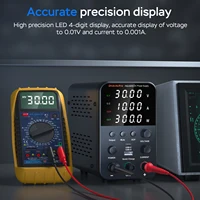 3010 DC Power Supply 30V 10A 5A 3A Adjustable Laboratory Maintenance Workbench quick charging 120V 60V Voltage Current Regulator - Image 3