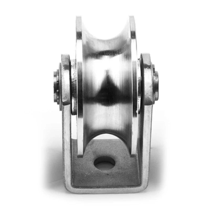 Heavy Duty Roller Wheel Bearing U Groove Pulley Wheel Loading 300kg Pulley Strong Load-bearing Pulley 48mm Wheel Diamete 5