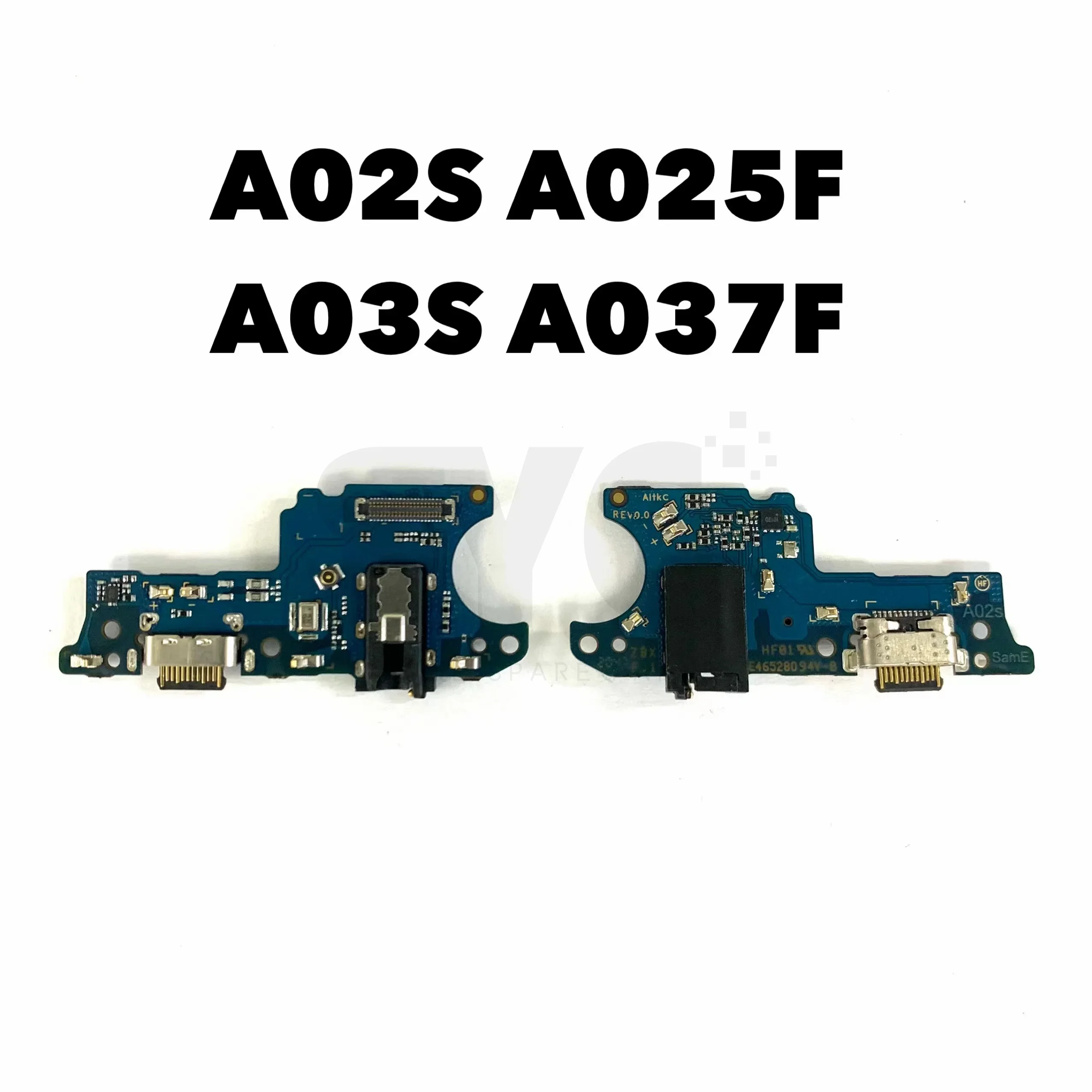 5Pcs Good quality USB Charging Port Board Flex Cable Connector Parts For Samsung A02 A02S A12 A22 A32 4G 5G Microphone Module
