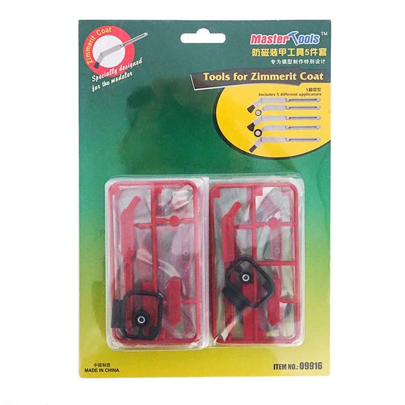 

Trumpeter 09916 Tools for Zimmerit Coat (5 Different Applicators),Random Packaging