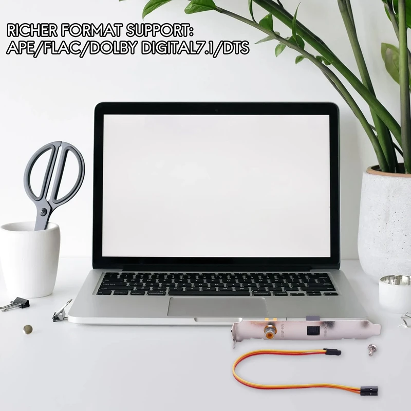 SPDIF Optical And RCA Out Plate Cable Bracket Digital Audio Output For ASUS Gigabyte MSI Mother Board 6