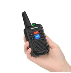 Baofeng – ensemble de walkie talkie Mini C50, 2 pièces, Stock britannique 