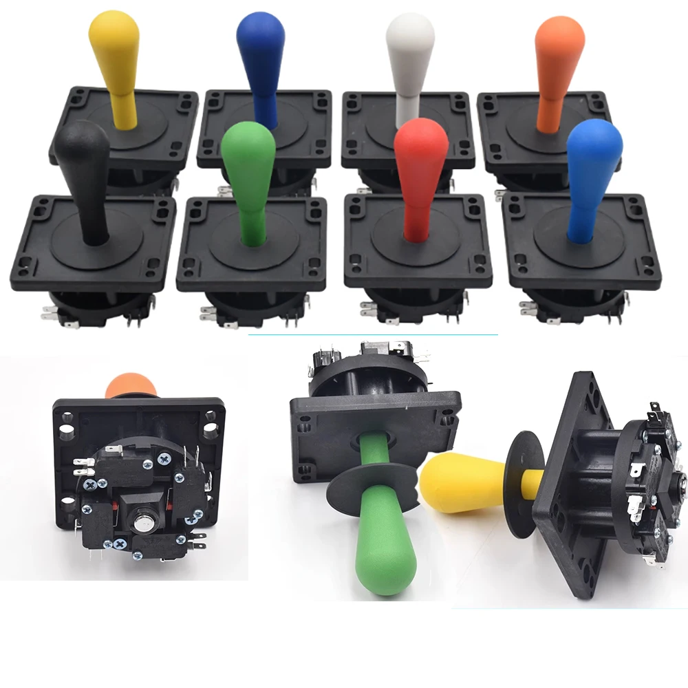 Yinglucky 1pcs 아케이드 콘테스트 미국 조이스틱 스타일 HAPP 조이스틱 라즈베리 파이 MAME 스틱 DIY 조각 8 가지  색상 사용 가능 - AliExpress