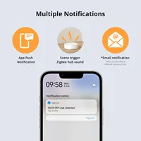 SONOFF SNZB-05P Zigbee 3.0 Water Leak Sensor Leaking and Dripping Detection Real-time Alerts Support Home Assistant Google Alexa - Image 5