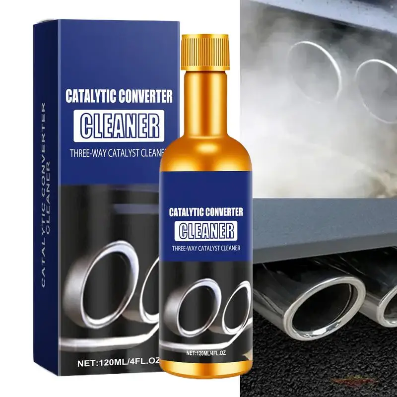 Catalytic Converter Cleaner Effective Engine Oil Additive Deep Cleaning Auto Parts Carbon Removal Cleaner For Car Vehicle